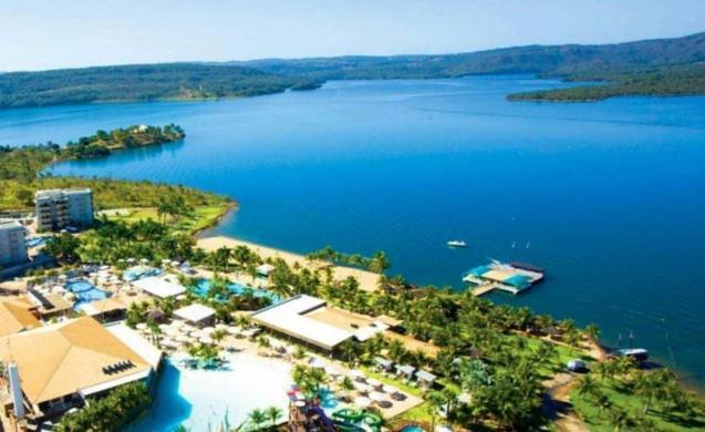 Resort Marina Flat & Nautica Caldas Novas Extérieur photo